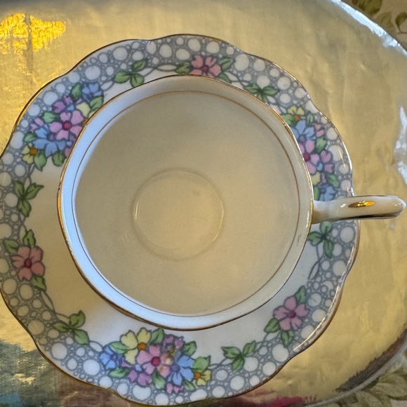 Royal Albert Crown China Teacup and Saucer - Picture 3 of 7